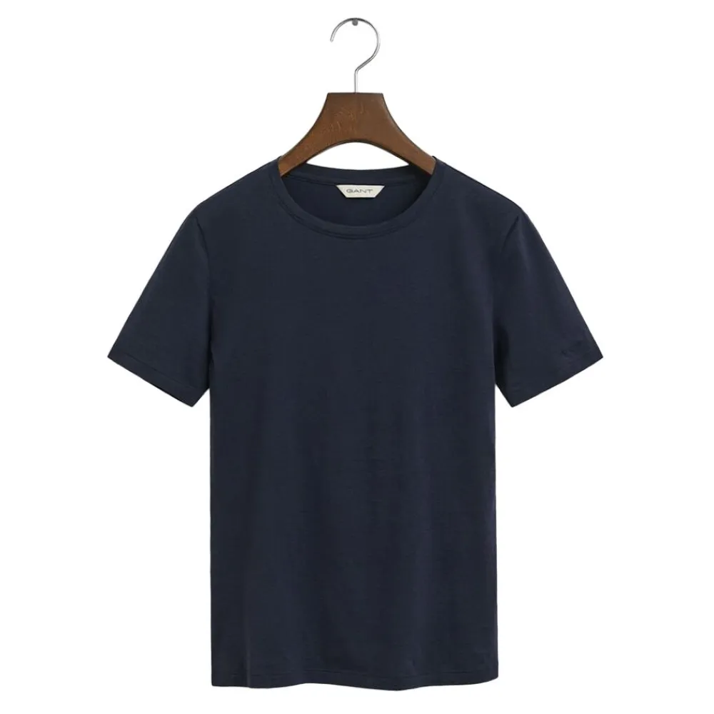Allt Under Överdelar|T-Shirts & Linnen | GANT ight Cotton hort eeve T-hirt Da