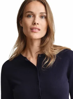Allt Under Överdelar|Tröjor | GANT IGHT KNIT C-NECK CARDIGAN DA