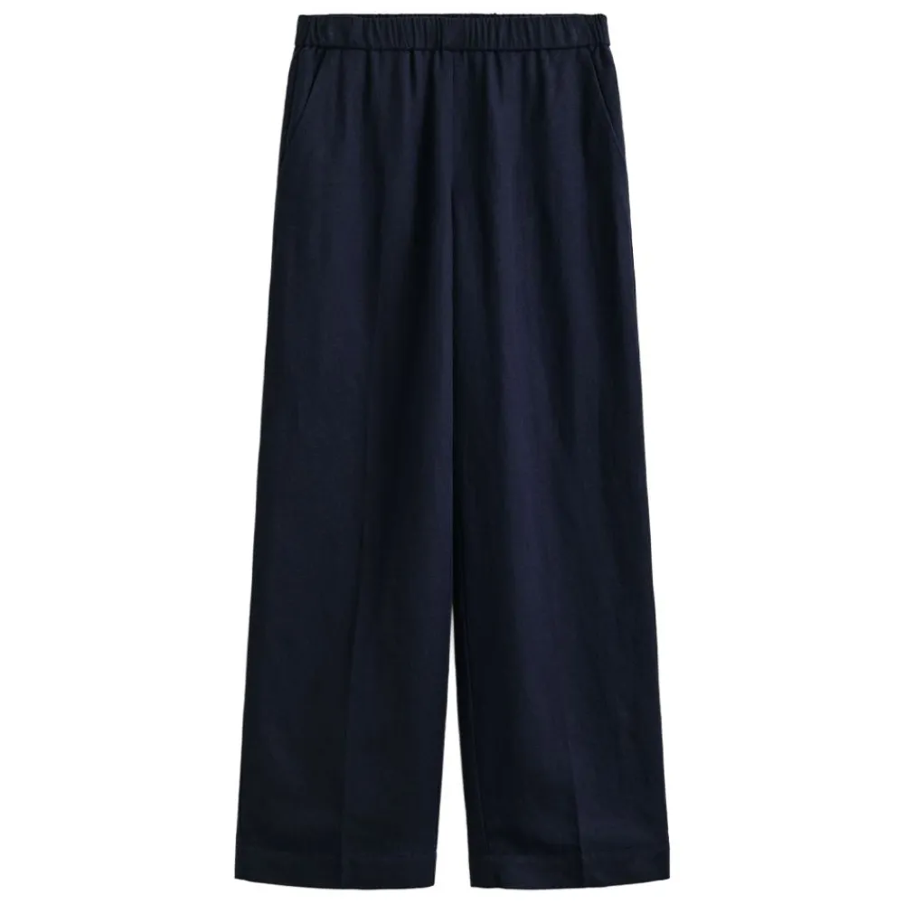 Allt Under Linnekläder|Allt Under Nederdelar | GANT LINEN BLEND PULL ON PANTS DAM