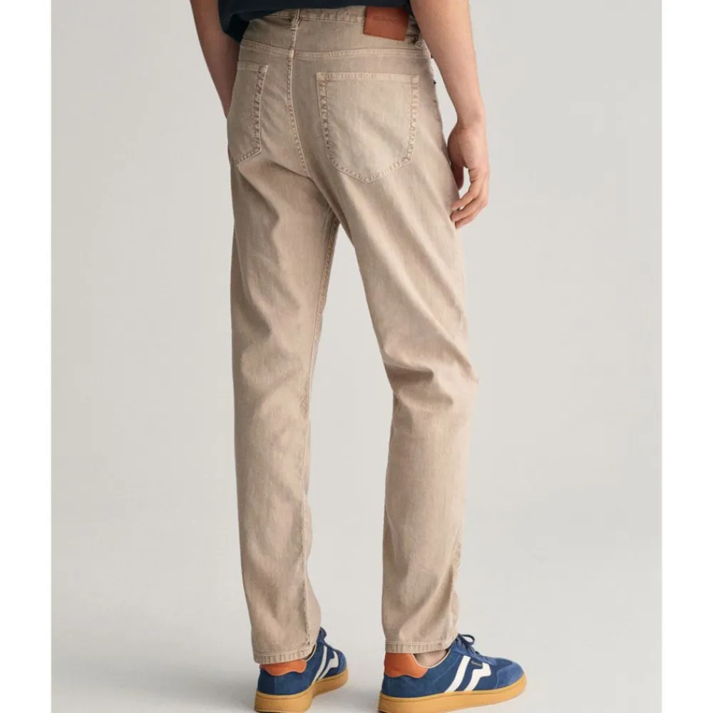 GANT Linen/Cotton Regular Jeans Herr