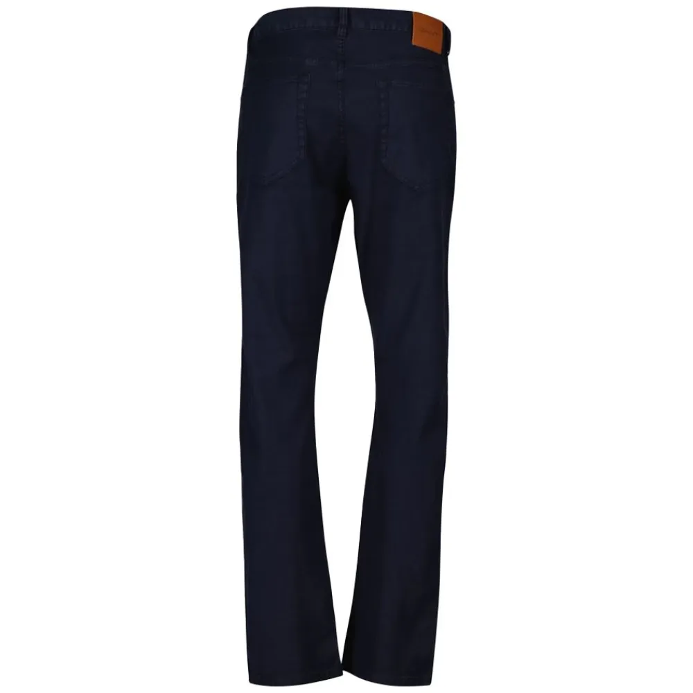 Jeans|Allt Under Nederdelar | GANT Linen Cotton Regular Jeans Herr