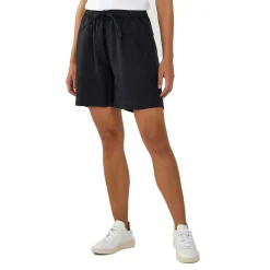 Allt Under Linnekläder|Linneshorts | Knowledge Cotton Linen Mix Elastic Waist Shorts Dam