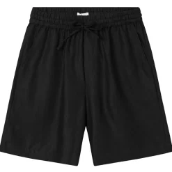 Allt Under Linnekläder|Linneshorts | Knowledge Cotton Linen Mix Elastic Waist Shorts Dam