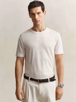 Allt Under Linnekläder|T-Shirts I Linne | GANT INEN T-HIRT HERR