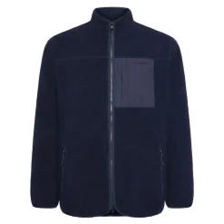 Hot Knowledge Cotton Loose Fit Zip Fleece - GRS/Vegan herr
