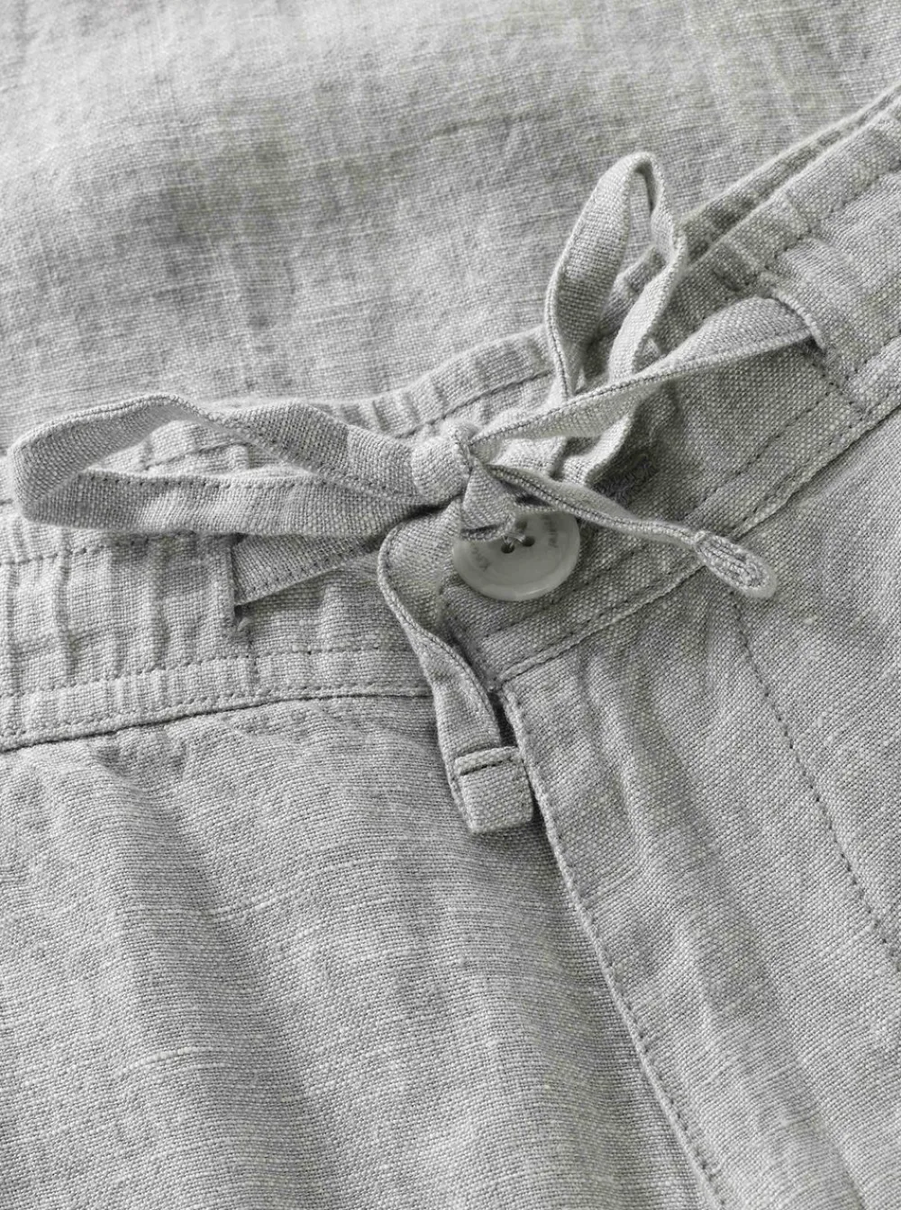 Outlet Knowledge Cotton Loose linen pant - GOTS/Vegan herr