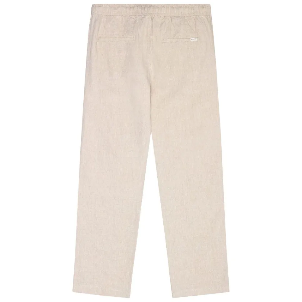 Discount Knowledge Cotton Loose Linen Pant Herr