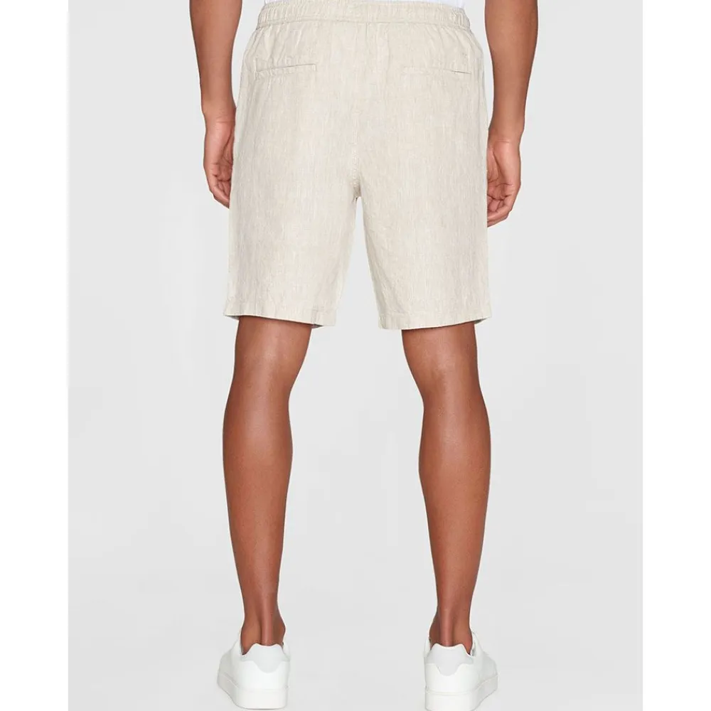 Hot Knowledge Cotton Loose Linen shorts Herr