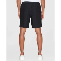 Online Knowledge Cotton Loose Linen Shorts Herr