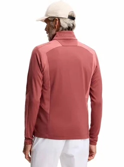 Clearance J.Lindeberg Lukas Quarter Zip Mid Layer Herr