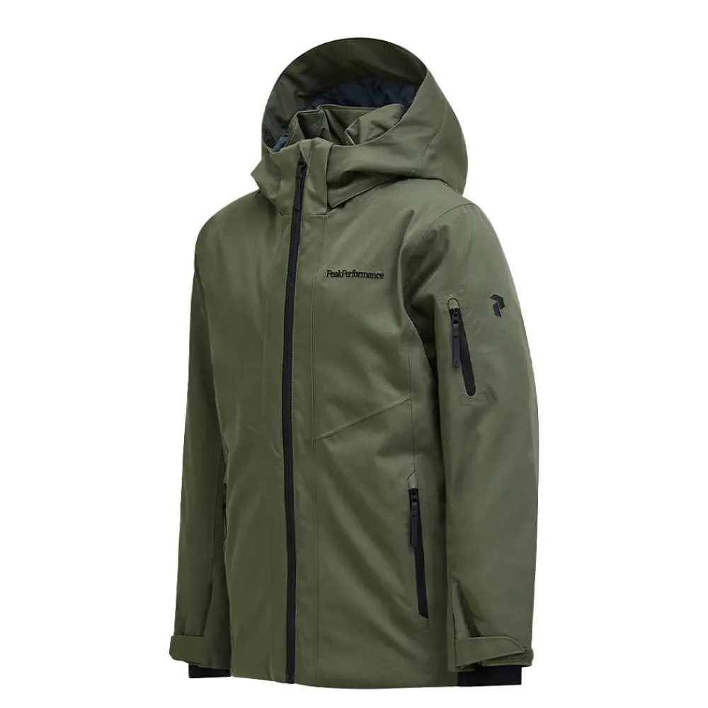 Sale Peak Performance Maroon Insulated Jacket Junior