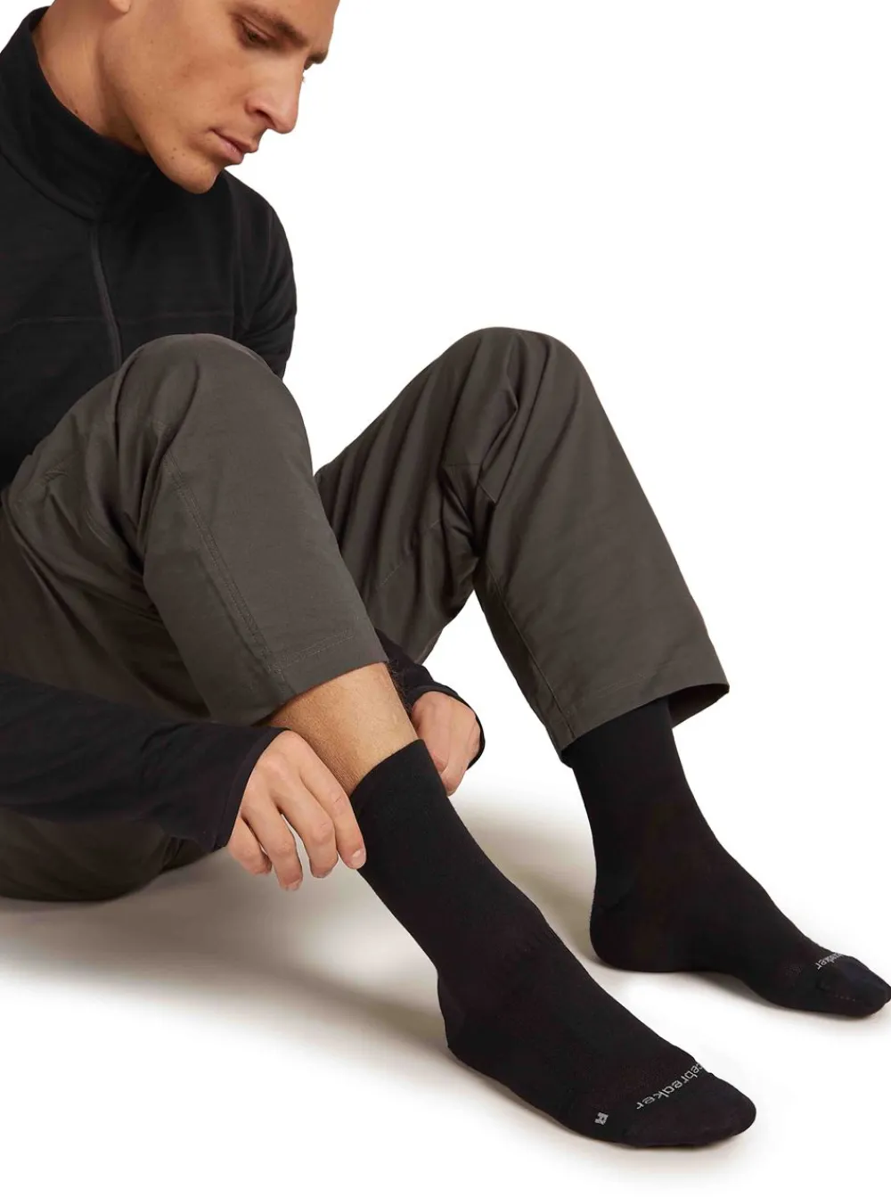 Icebreaker Merino Hike+ Liner Crew herr
