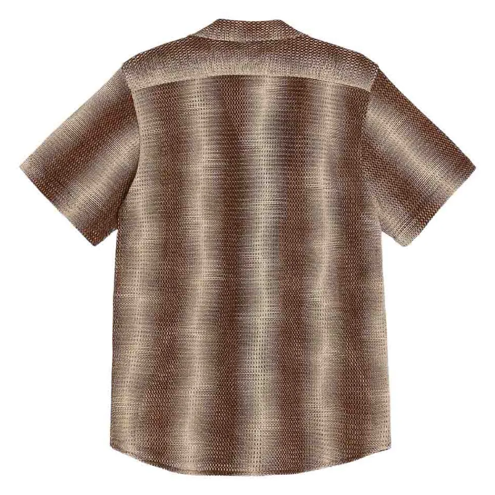 Best OAS Merlot Echo Cuba Net Shirt Herr