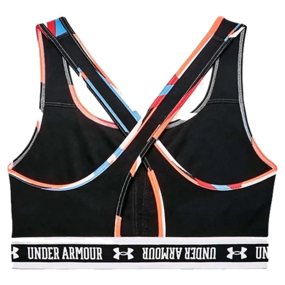 Discount Under Armour Mid Crossback Sport Bra Dam