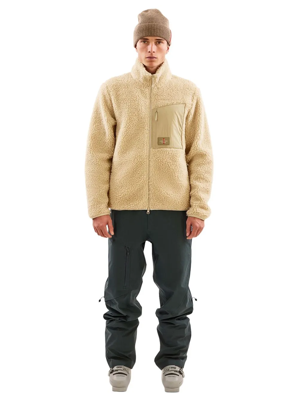 Pile & Teddyjackor|Allt Under Jackor | The Mountain Studio M-11 SOFT WOO PIE JACKET herr