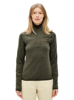 Skidkläder|Alpint | The Mountain Studio -3 W W. IGHT TECH FEECE HAF ZIP