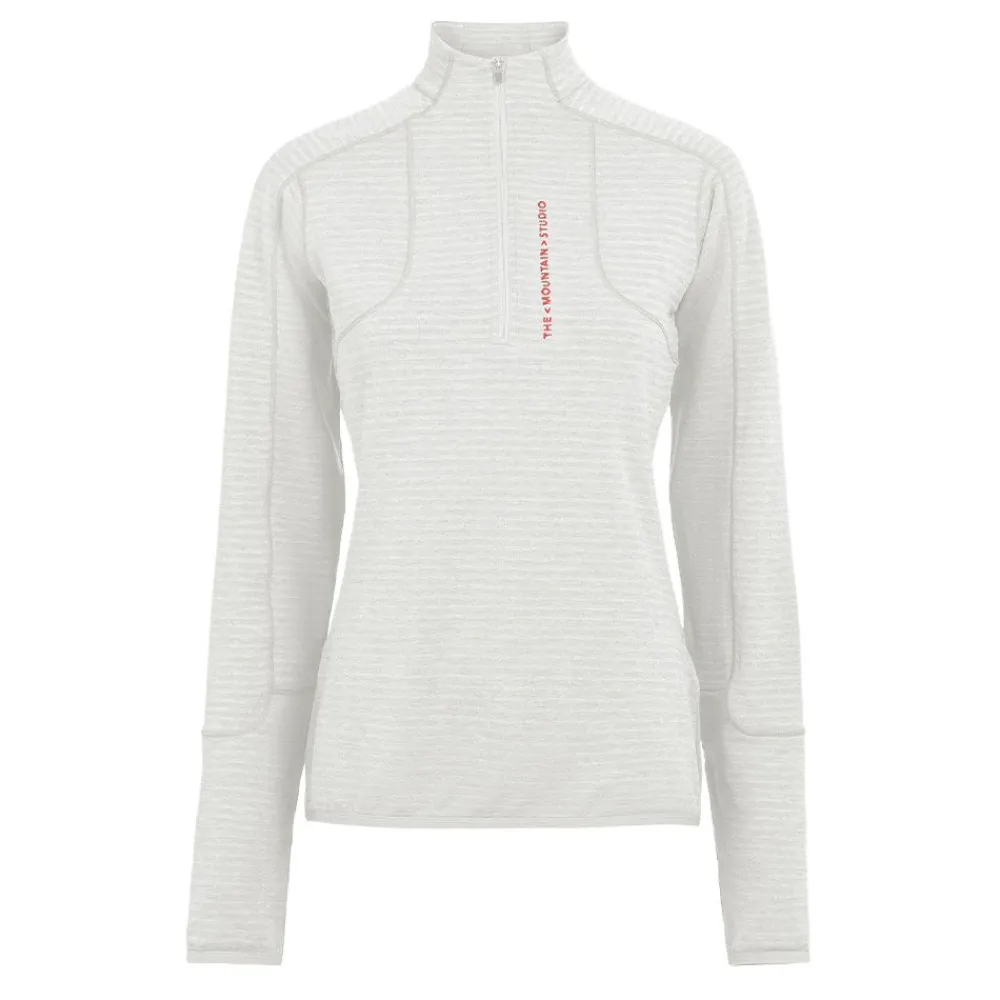 Hot The Mountain Studio M-3 W W. LIGHT TECH FLEECE HALF ZIP