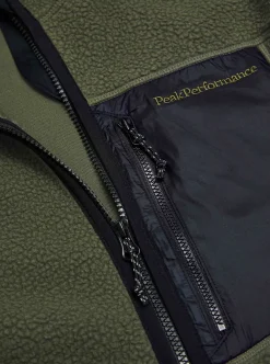 New Peak Performance NatureRush Pile Zip Jacket Herr