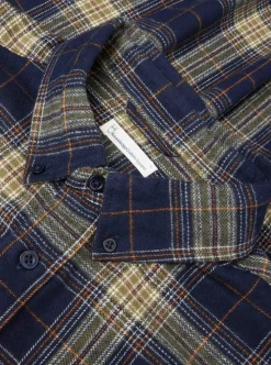 Skjortor|Allt Under Överdelar | Knowledge Cotton Organic Cotton Checked Fanne hirt GOT herr