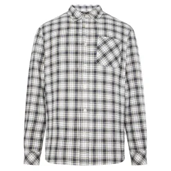 Online Knowledge Cotton Organic Cotton Checked Flannel Shirt GOTS