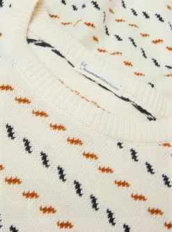 Online Knowledge Cotton Organic Cotton Jacquard Knit RWS herr