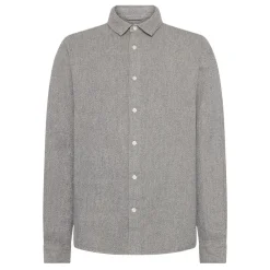 New Knowledge Cotton Organic Cotton Mélange Shirt GOTS herr
