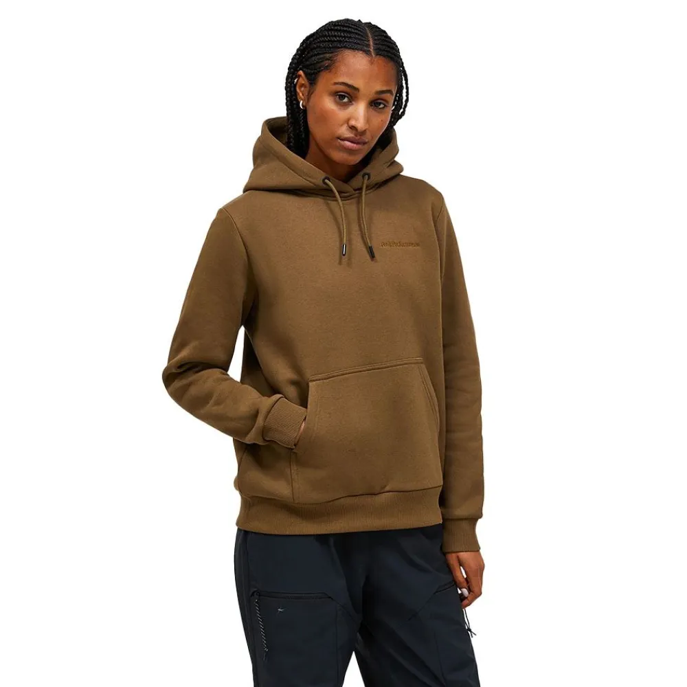 Allt Under Överdelar|Hoodies | Peak Performance Origina Sma ogo Hood Dam