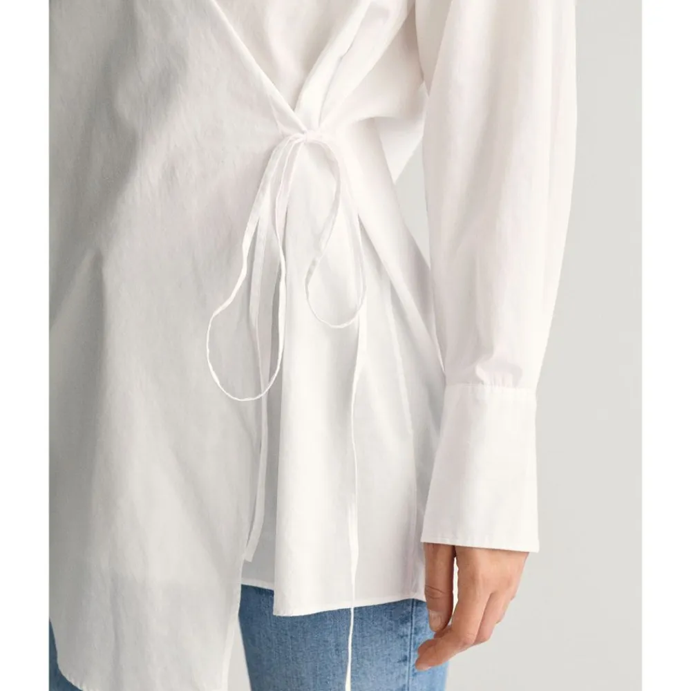 Clearance GANT Oversized Wrap Shirt Dam