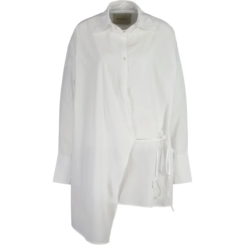 Clearance GANT Oversized Wrap Shirt Dam