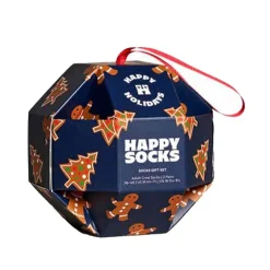 Hot Happy Socks 1-Pack Gingerbread Cookies Socks Gift Set