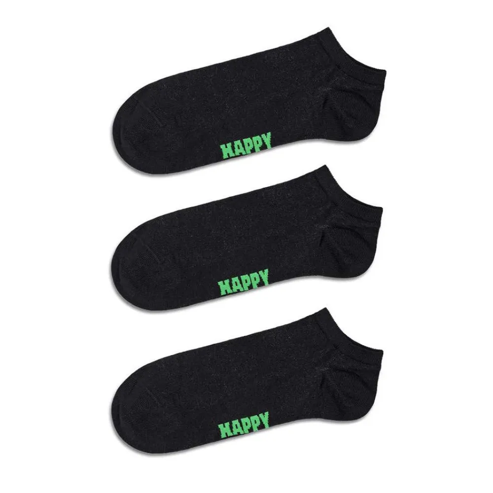Underkläder|Underkläder | Happy Socks 3-Pack Solid Low Socks