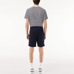 Shorts|Allt Under Nederdelar | Lacoste Paris Interlock Piqué Contrast Trim Shorts Herr