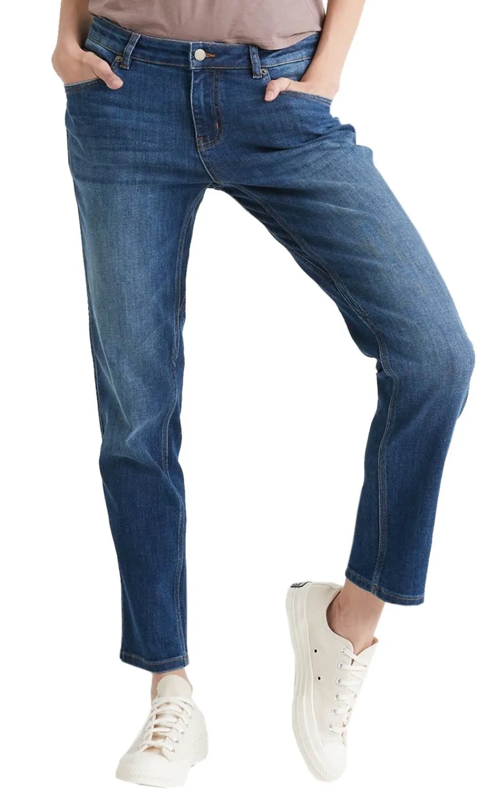 Duer Performance Denim Girlfriend Jeans Dam