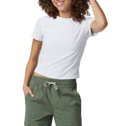 Hot Vuori Pose Fitted Tee Dam