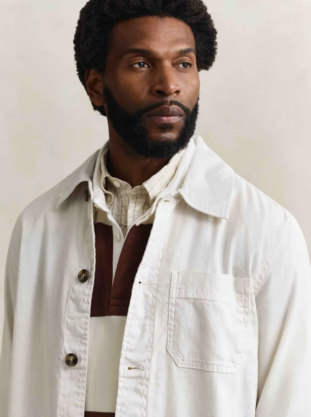 Discount GANT REG COTTON / LINEN OVERSHIRT HERR