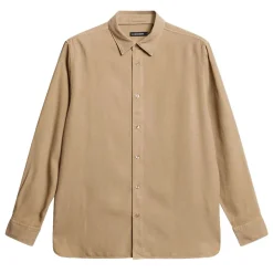 Skjortor|Allt Under Överdelar | J.Lindeberg Reg LS Struct Gd Tencel Shirt Herr