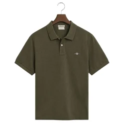Outlet GANT REG SHIELD SS PIQUE POLO herr