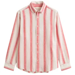 Allt Under Linnekläder|Linneskjortor | GANT REGUAR COTTON INEN TRIPE HIRT HERR