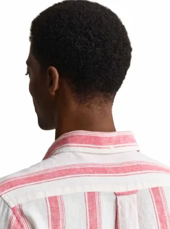 Allt Under Linnekläder|Linneskjortor | GANT REGUAR COTTON INEN TRIPE HIRT HERR