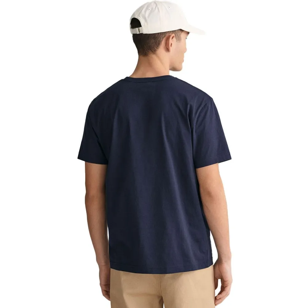Outlet GANT Regular Fit Shield T-Shirt Herr