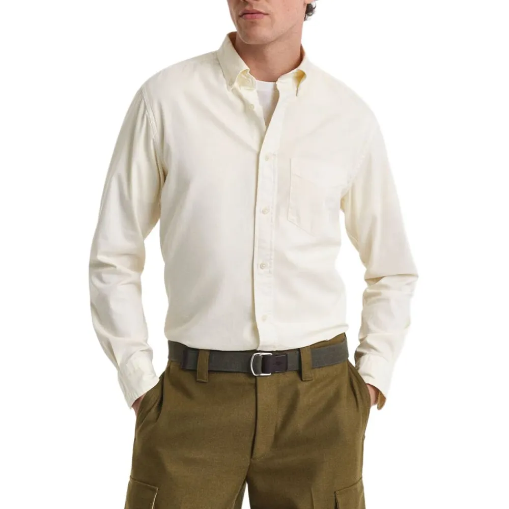 Skjortor|Allt Under Överdelar | GANT Regular Garent Dyed Twill Shirt Herr