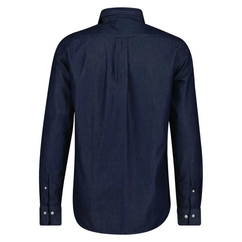 Sale GANT REGULAR INDIGO TWILL SHIRT HERR