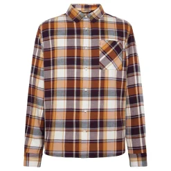 Skjortor|Allt Under Överdelar | Knowledge Cotton Reguar ight fanne checkered hirt - GOT/Vegan