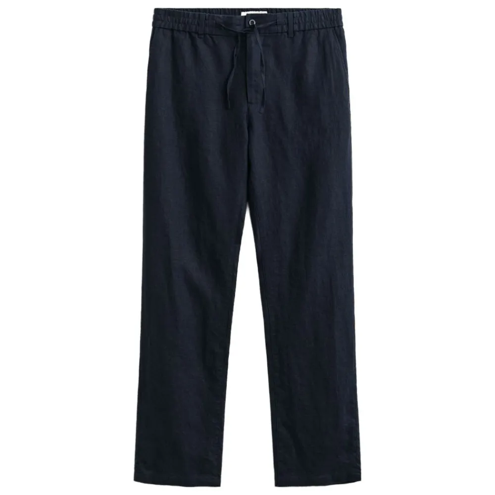 Outlet GANT REGULAR LINEN DS PANTS HERR