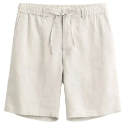 Clearance GANT REGULAR LINEN DS SHORTS HERR