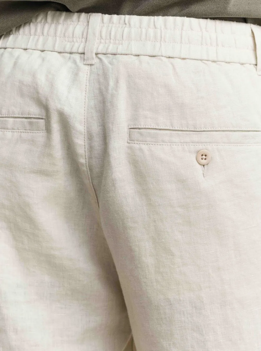 Clearance GANT REGULAR LINEN DS SHORTS HERR