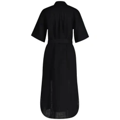 Sale GANT Regular Linen Short Sleeve Shirt Dress Dam
