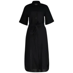 Sale GANT Regular Linen Short Sleeve Shirt Dress Dam