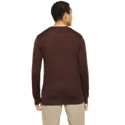 Tröjor|Allt Under Överdelar | Knowledge Cotton Reguar erino Knit Crew Neck Herr