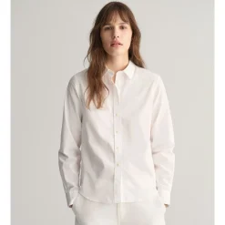 Allt Under Överdelar|Skjortor & Blusar | GANT Regular Poplin Shirt Dam